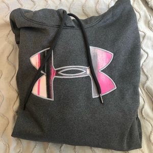 under armour grey sweatshirt- only worn once